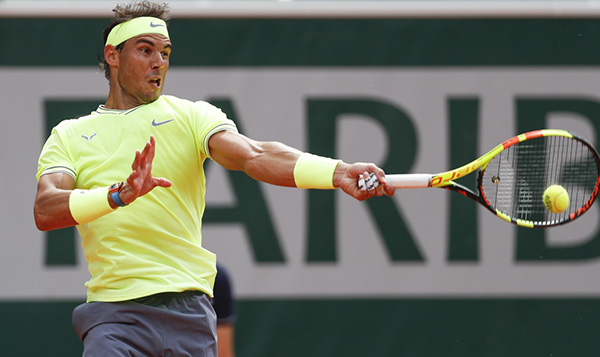  纳达尔红土封王，法网十冠创历史